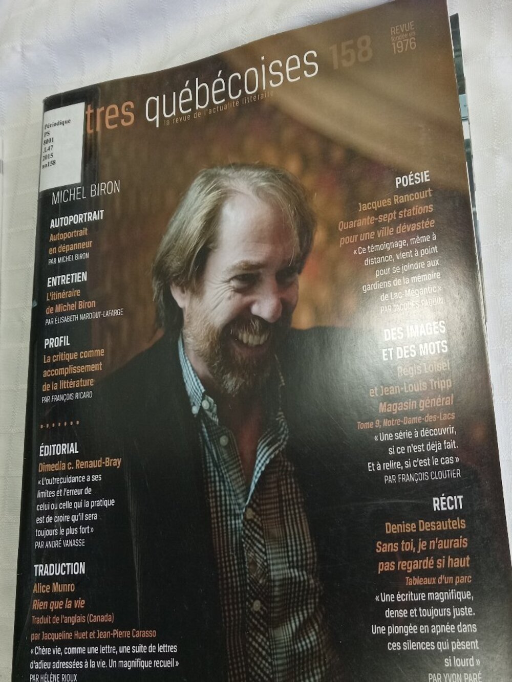 4 "Lettres québécoises" magazines, in French - Picture 2 of 6